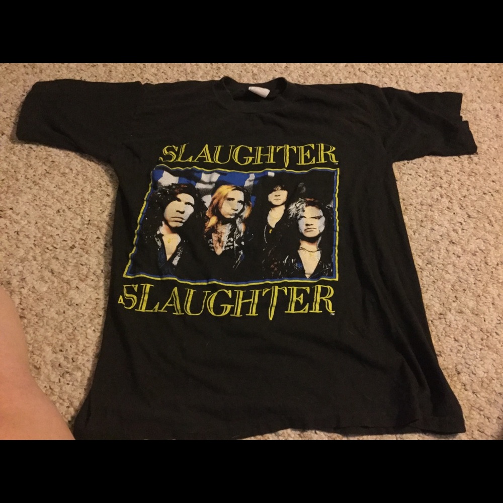 Slaughter rock shirt.